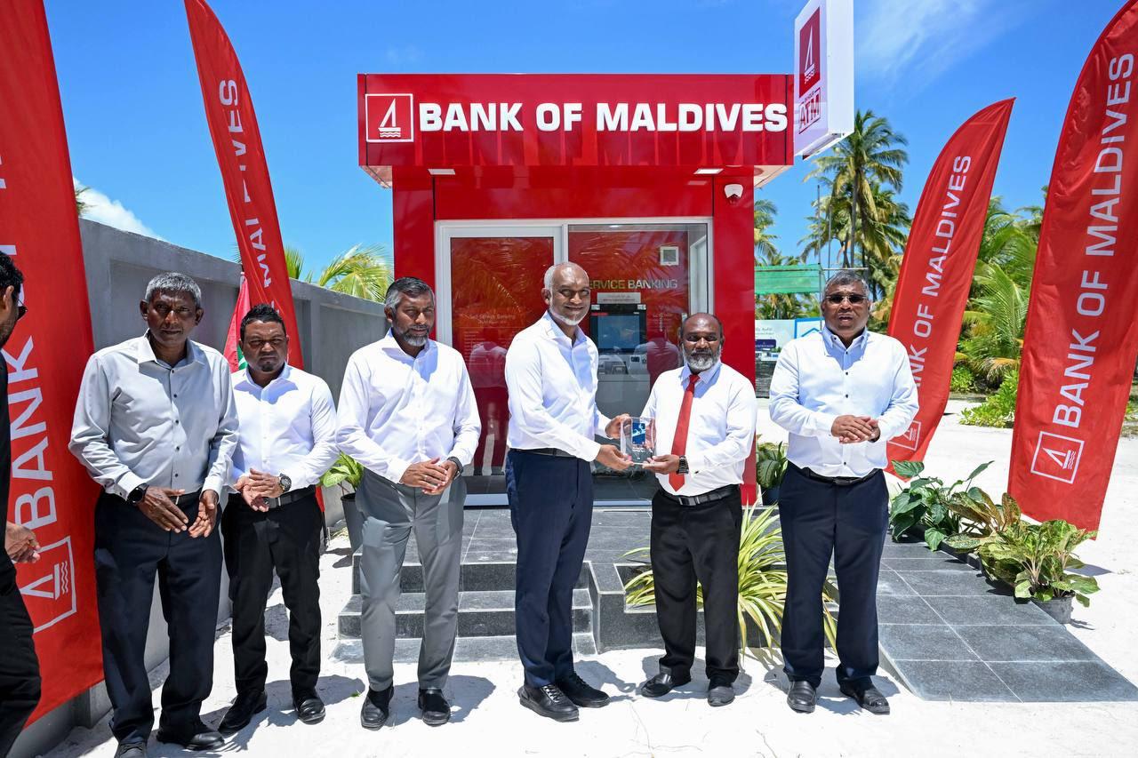 BML Completes ATM Network Across Faafu Atoll