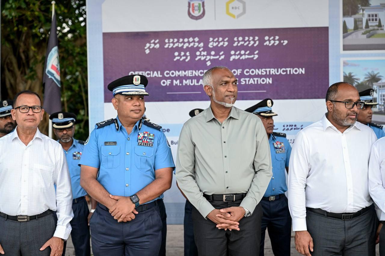 މުލަކުގައި އަލަށް އިމާރާތްކުރާ ޕޮލިސް ސްޓޭޝަންގެ އަމަލީ މަސައްކަތް ފަށައިފި