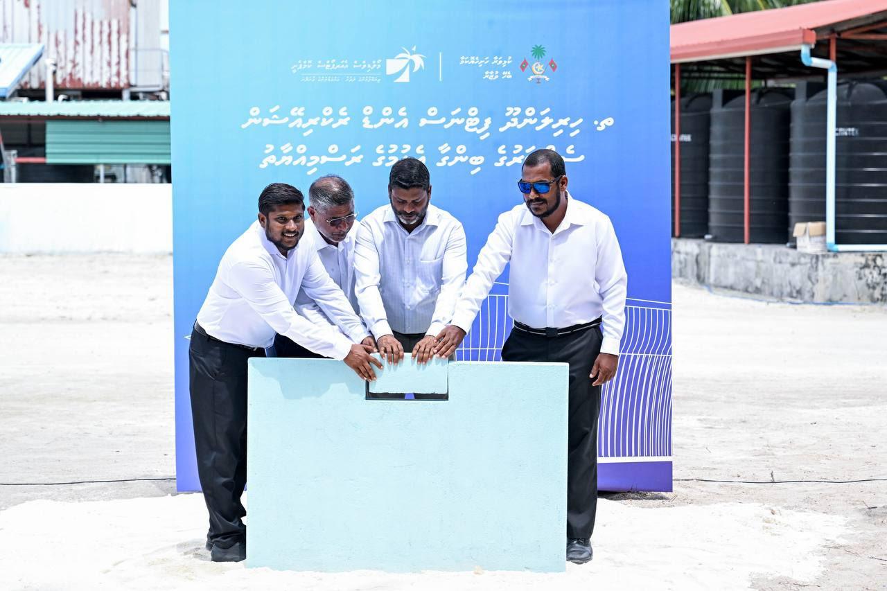 ހިރިލަންދޫ ފިޓްނެސް އެންޑް ރެކްރިއޭޝަން ސެންޓަރުގެ ބިންގާ އަޅައިފި