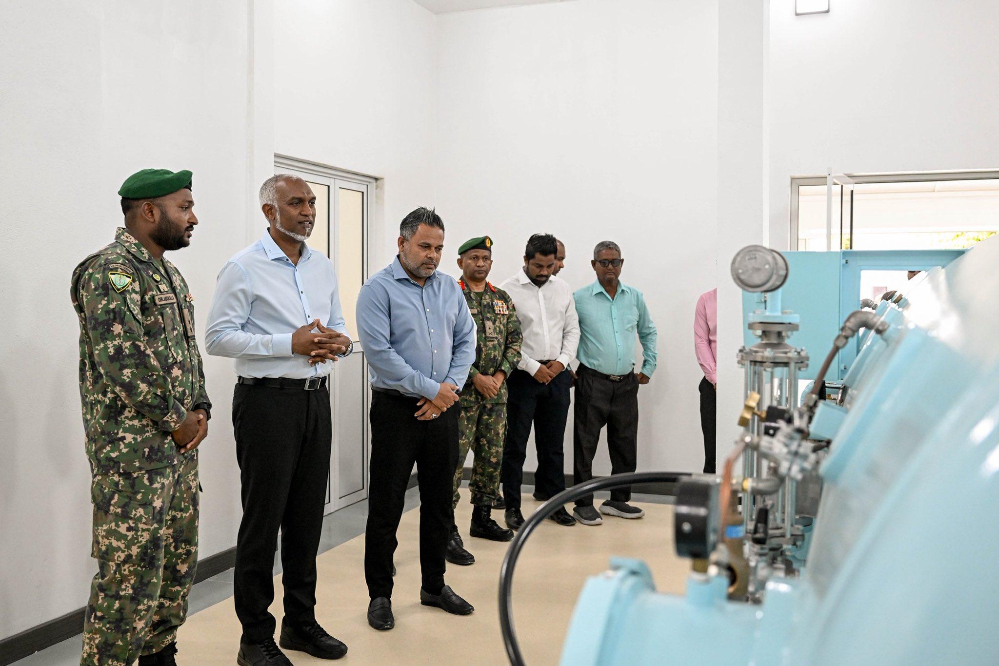 ސަރުކާރުން ރާއްޖޭގައި ގާއިމްކުރި ފުރަތަމަ ހައިޕަރބެރިކް ސެންޓަރު ގުރައިދޫގައި