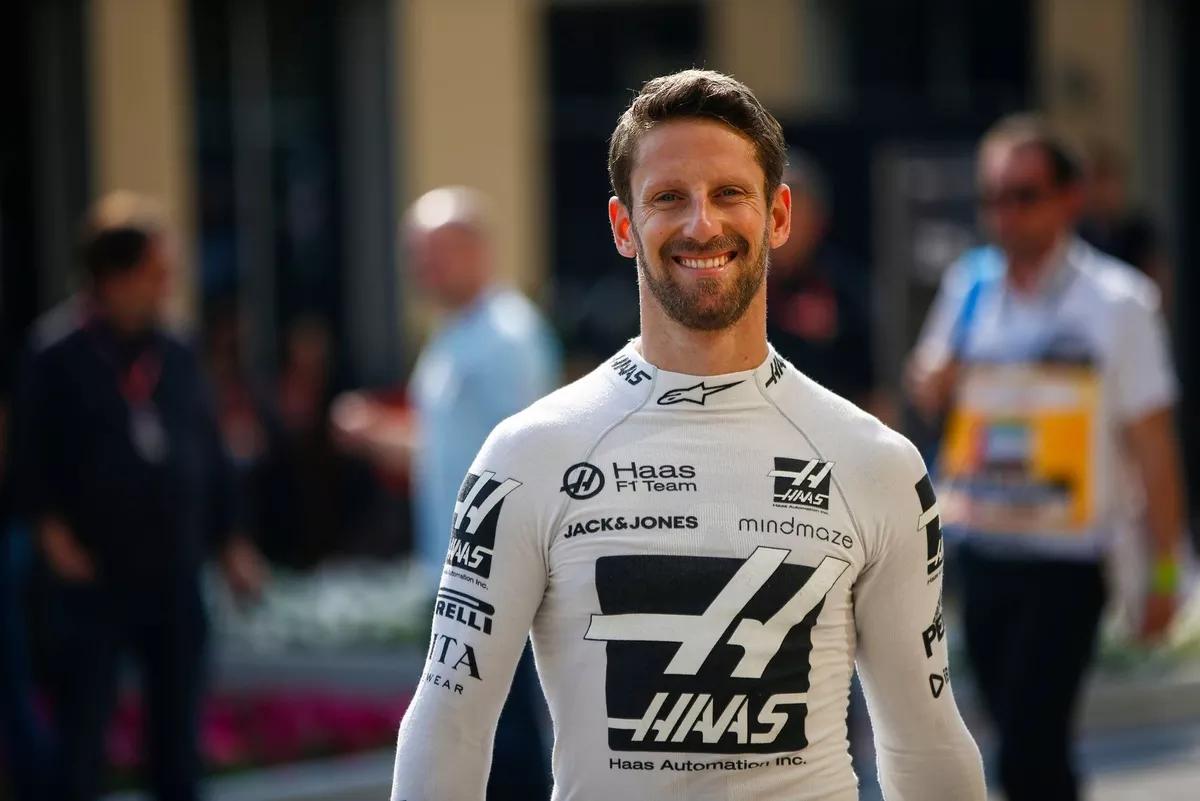Grosjean to Drive Haas F1 Car in First Outing Since 2020 Crash