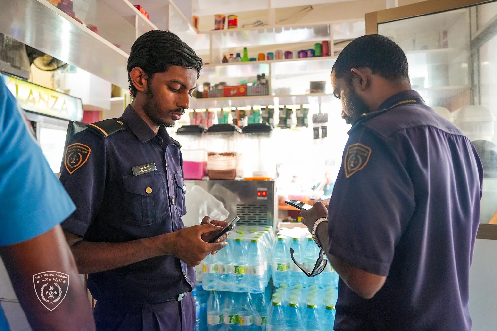 ގަވާއިދާ ޚިލާފަށް އުޅެމުން އައި ބިދޭސީންތަކެއް ހުޅުމާލެ ފޭސް އެކަކުން ހައްޔަރުކޮށްފި