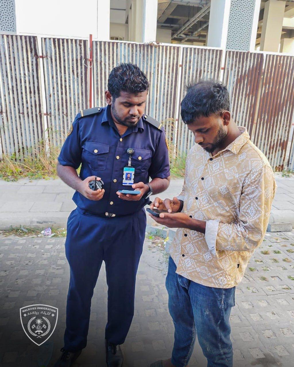 ހުޅުމާލެ ފޭސް 2ގައި ޤަވާއިދާ ޚިލާފަށް އުޅުނު 04 ބިދޭސީން ހައްޔަރުކޮށްފި