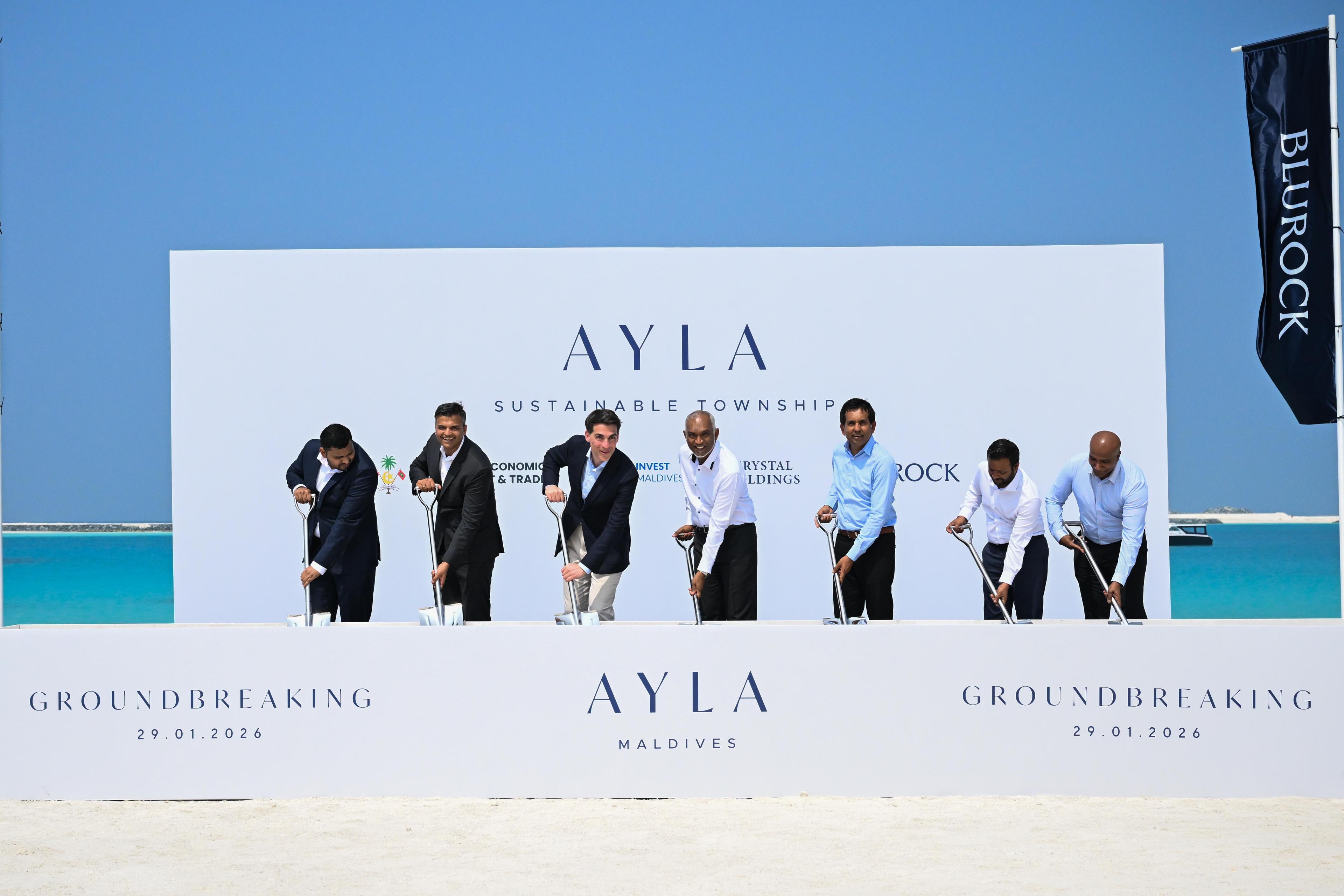 'އައިލާ ސަސްޓެއިނަބަލް ޓައުންޝިޕް' މަޝްރޫޢުގެ ބިންގާ އަޅައިފި