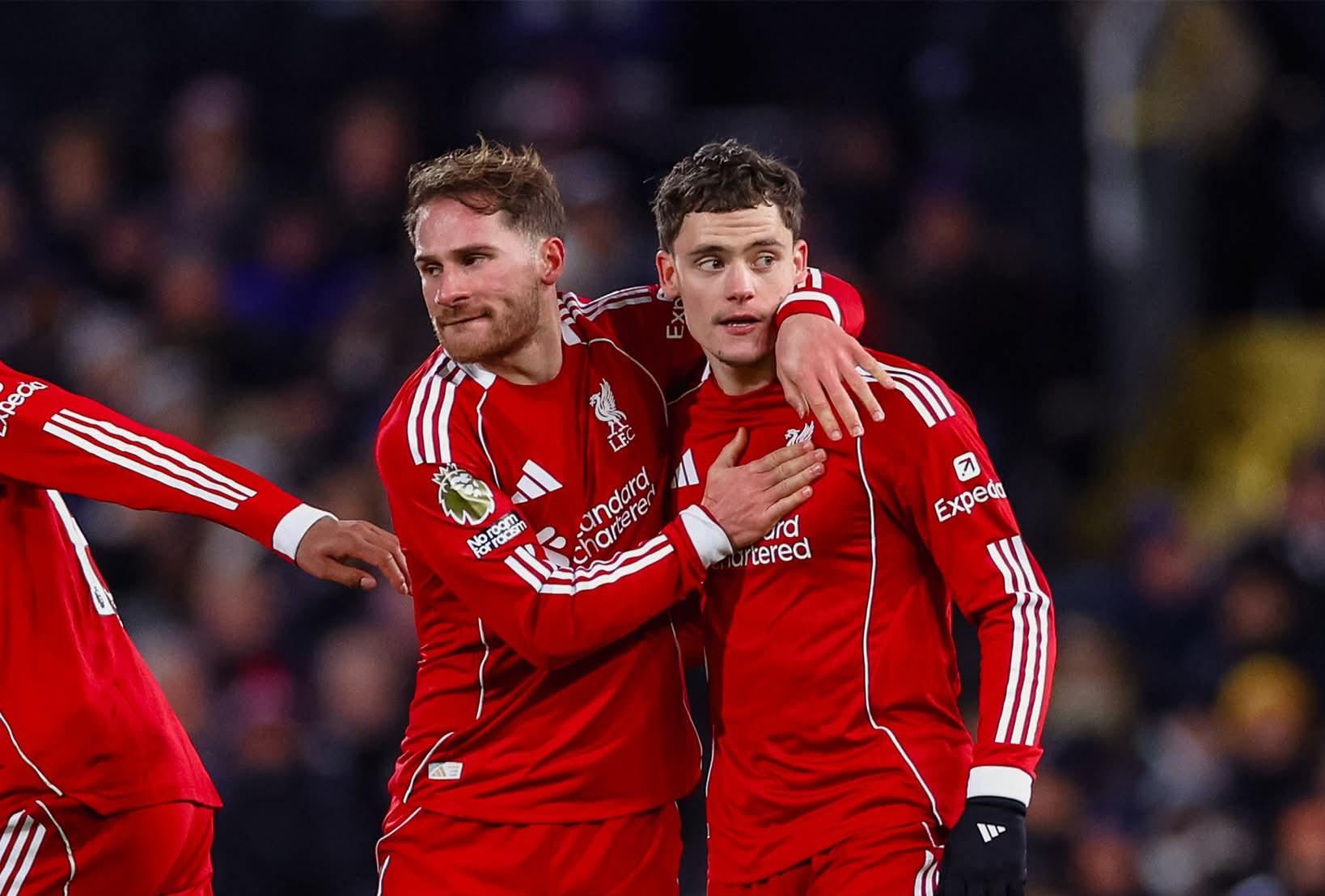 ފުލަމް އާއި ލިވަޕޫލްގެ ކުރިމަތިލުން އެއްވަރު