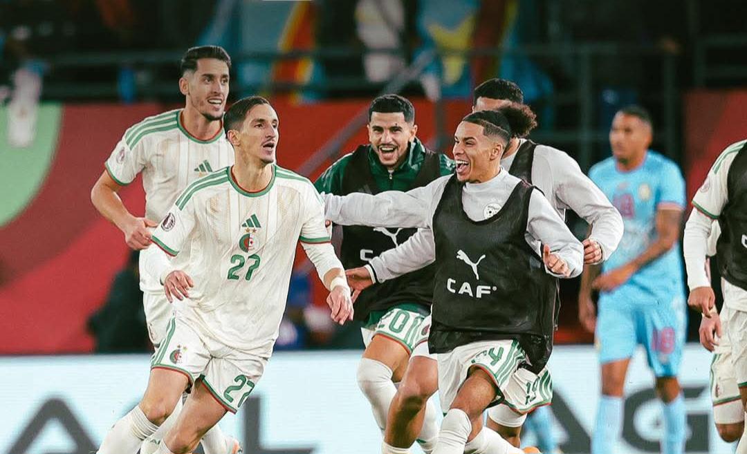 އިތުރުވަގުތުގެ ފަހު މިނެޓު ކާމިޔާބުކުރި ލަނޑާއެކު ކޮންގޯ ބަލިކޮށް އަލްޖީރިއާ، ކުއާޓާފައިނަލުން ޖާގަ ހޯދައިފި