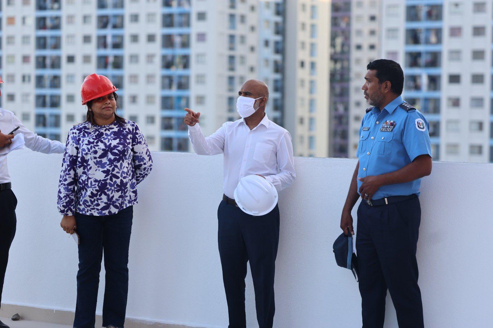 ޝަހީދު ޢަލީ ސްކޫލް ހުޅުވުމަށް ވަމުންދާ ތައްޔާރީތައް މިނިސްޓަރ ބައްލަވައިލައްވައިފި