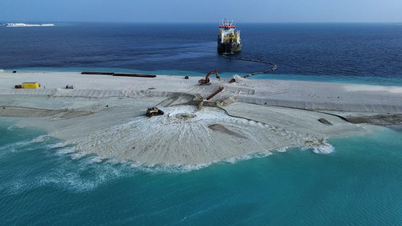 ގިރާވަރު ފަޅު ހިއްކުމުގެ މަސައްކަތް ފަށައިފި