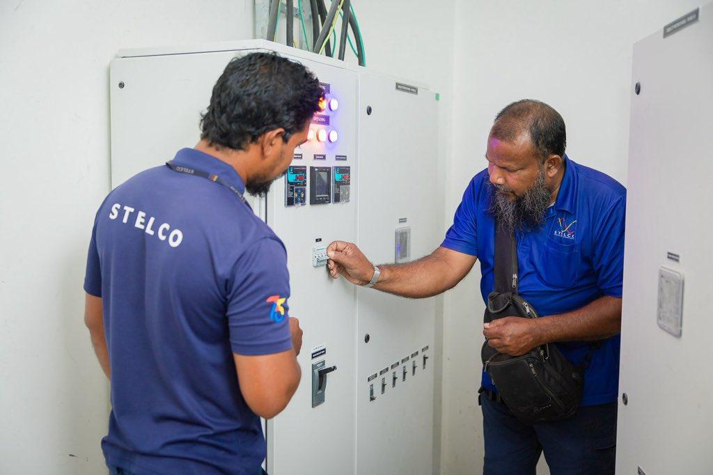 ޝަހީދު އަލީ ސްކޫލަށް ކަރަންޓުގެ ޚިދުމަތް ދިނުމަށް ކުރަންޖެހޭ ހުރިހާ މަސައްކަތެއް ސްޓެލްކޯއިން ފުރިހަމަކޮށްފި