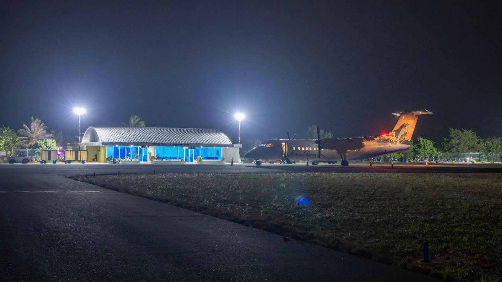 ޓެސްޓު ފްލައިޓަށް ފަހު ފުނަދޫ އެއާޕޯޓަށް ރޭގަނޑު ދަތުރުތައް ފެށުމުގެ ހުއްދަދީފި