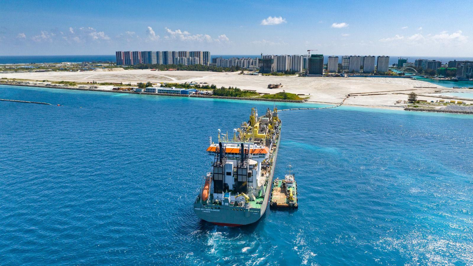 ފޭސް 3ގެ ބިން ހިއްކުމުގެ މަސައްކަތް ނިމުމަކާއި ގާތަށް!