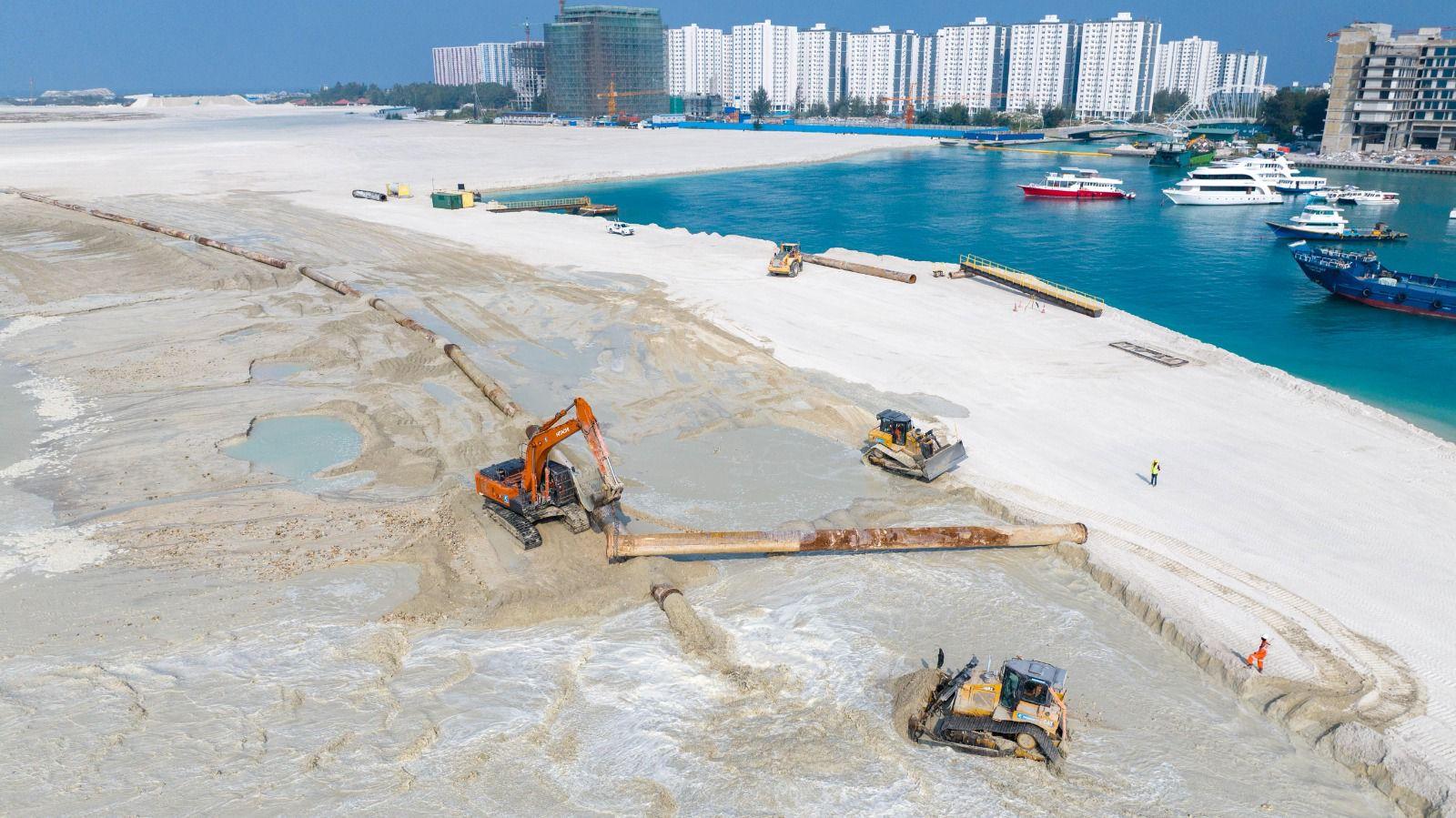 62 ހެކްޓަރު ހިއްކައި ފޭސް 3 ގެ ބިން ހިއްކުން މުޅީން ނިމުމަކާއި ގާތަށް!