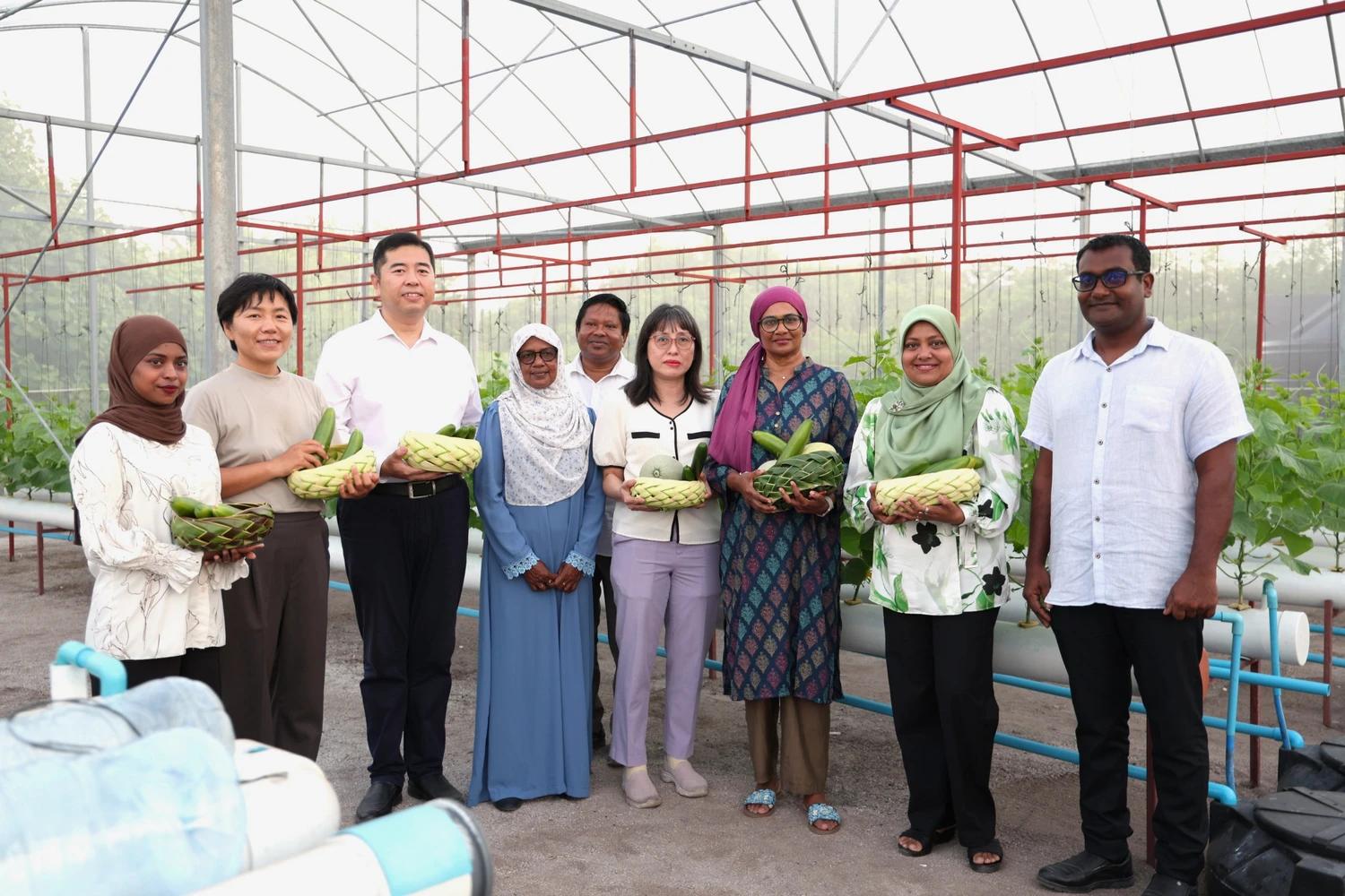 ކާބޯތަކެތީގެ ރައްކާތެރިކަމާއި އަންހެނުން ބާރުވެރިކުރުމަށް "ވާދޫ ގްރީން ފާމް" އިފްތިތާޙްކޮށްފި