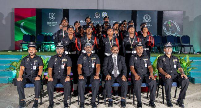 ކަރެކްޝަންސްގެ “ސެޓްފިކެޓް 1 އިން ބޭސިކް ކަރެކްޝަނަލް އޮފިސަރސް ޓްރޭނިންގ” ގެ ދެވަނަ ބެޗް ދަސްވެނިވެއްޖެ