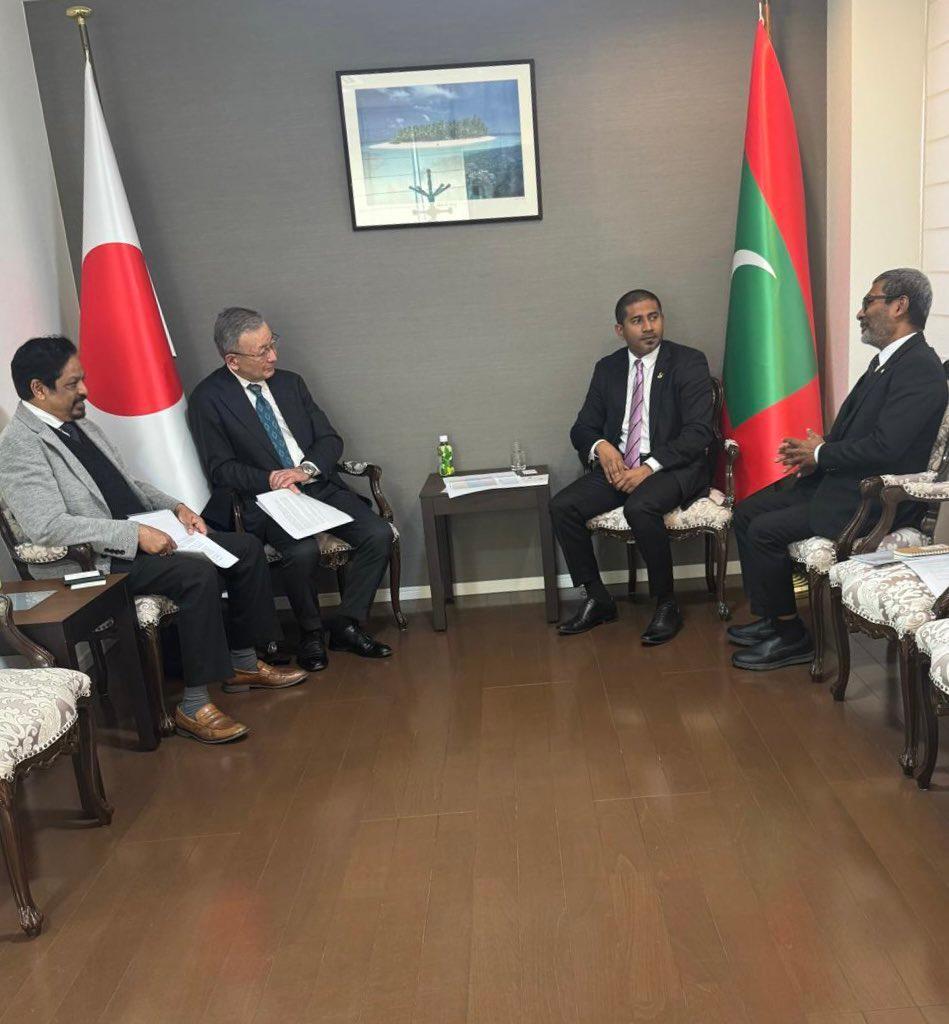 އޮތެންޓިކް މޯލްޑިވްސްގެ އުފެއްދުންތައް ޖަޕާނުގައި ވިއްކުމަށް މަޝްވަރާކޮށްފި