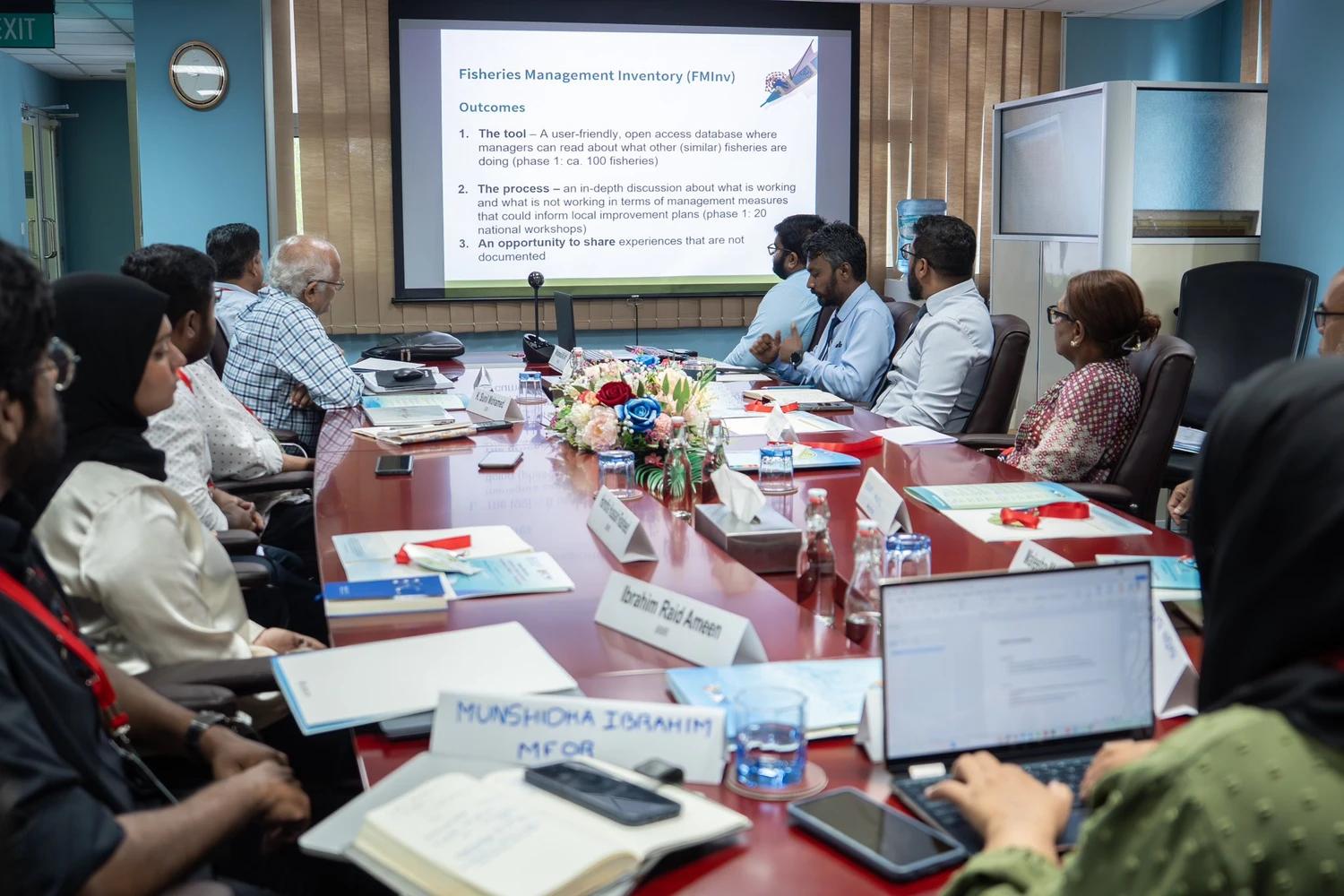 ގައުމީ މަސްވެރިކަމުގެ އިންވެންޓްރީ އެކުލަވައިލުމަށް މަސައްކަތު ބައްދަލުވުމެއް ބާއްވައިފި