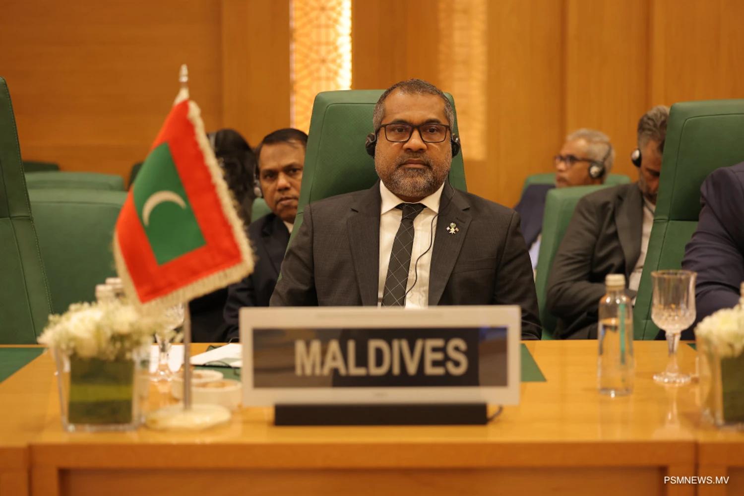 ފަލަސްތީނުގެ ހައްގުގައި ރާއްޖެއިން އަބަދުވެސް ދެމިއޮންނާނެ - ފޮރިން މިނިސްޓަރ