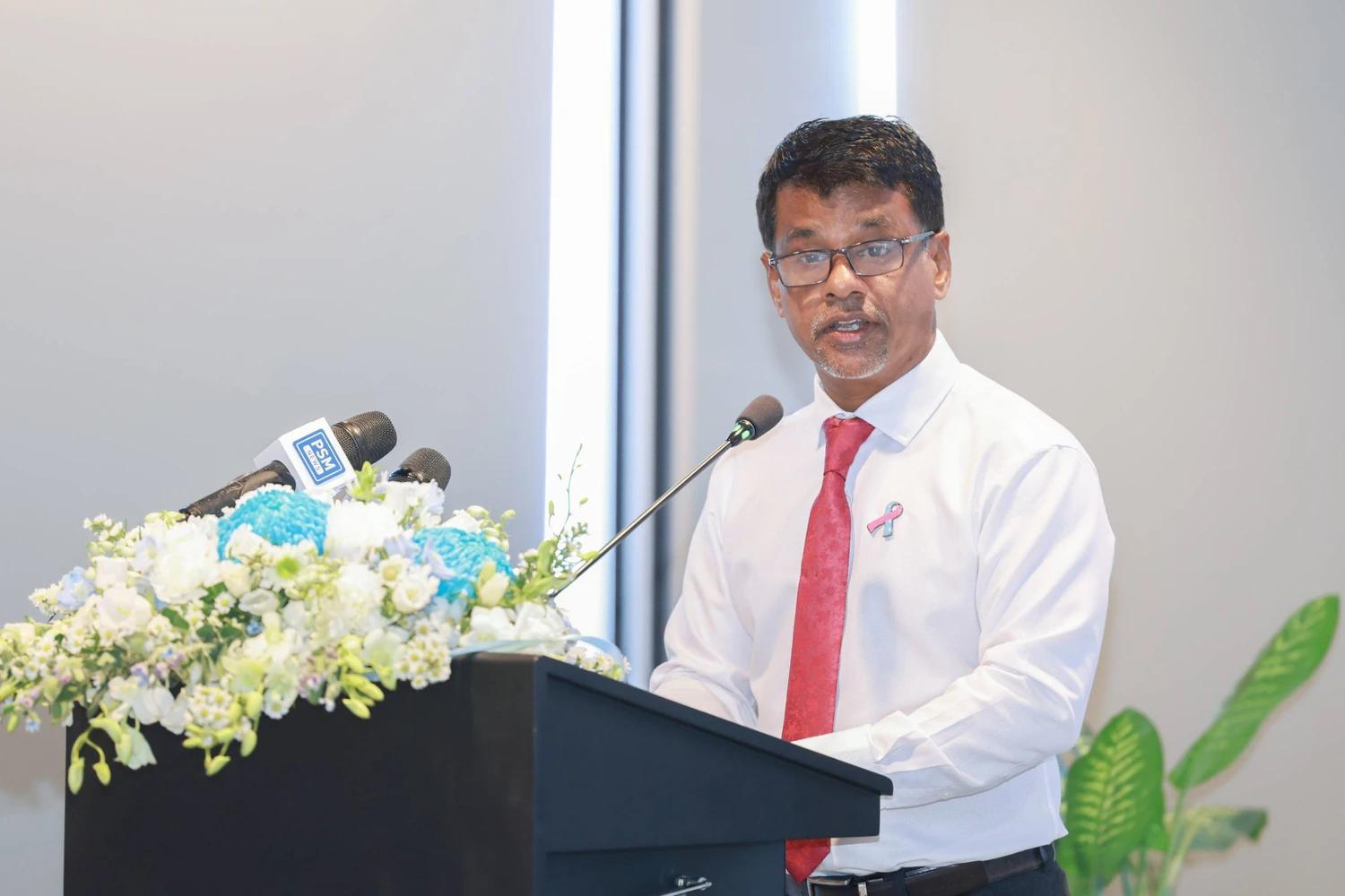 ކެންސަރު އިތުރުވުމަކީ ޤައުމުގެ އުފެއްދުންތެރިކަމަށް އޮތް ނުތަނަވަސްކަމެއް - ނާޒިމް