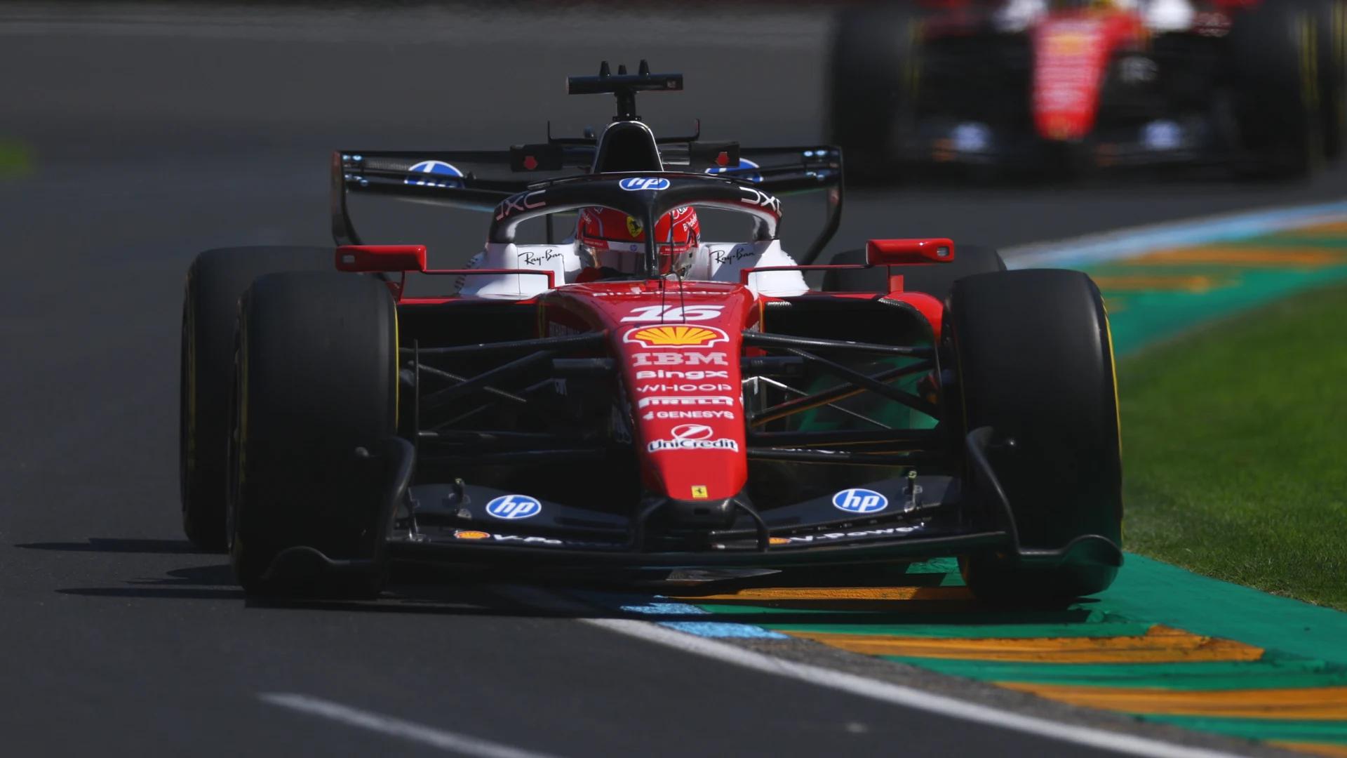 Leclerc Leads Ferrari 1-2 in Opening Practice of 2026 Australian Grand Prix