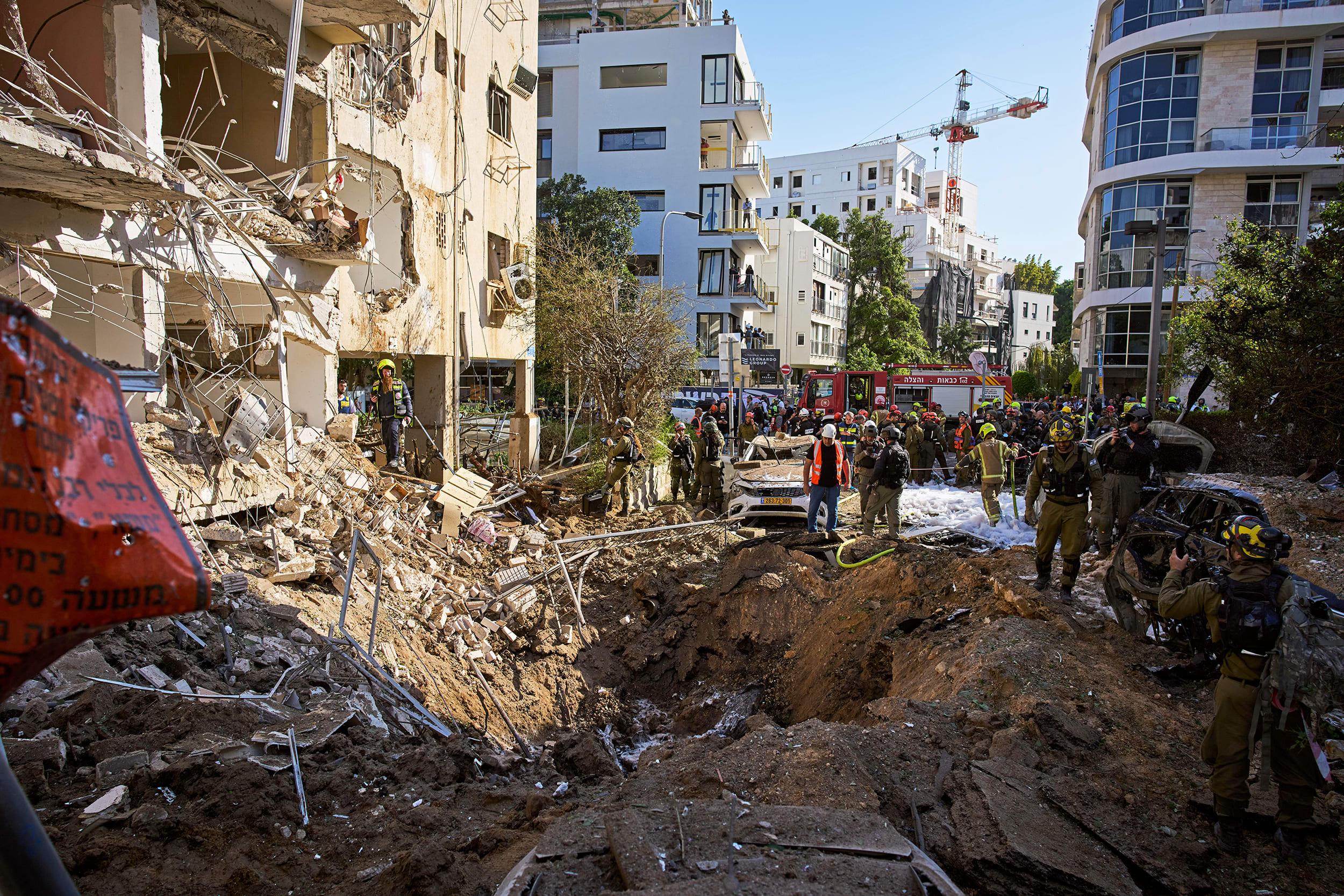 އިރާނުގެ ހަމަލާތަކުގައި ފާއިތުވި 24 ގަޑިއިރުގެ ތެރޭގައި 261 ޔަހޫދީން ޒަހަމްކޮށްލައިފި