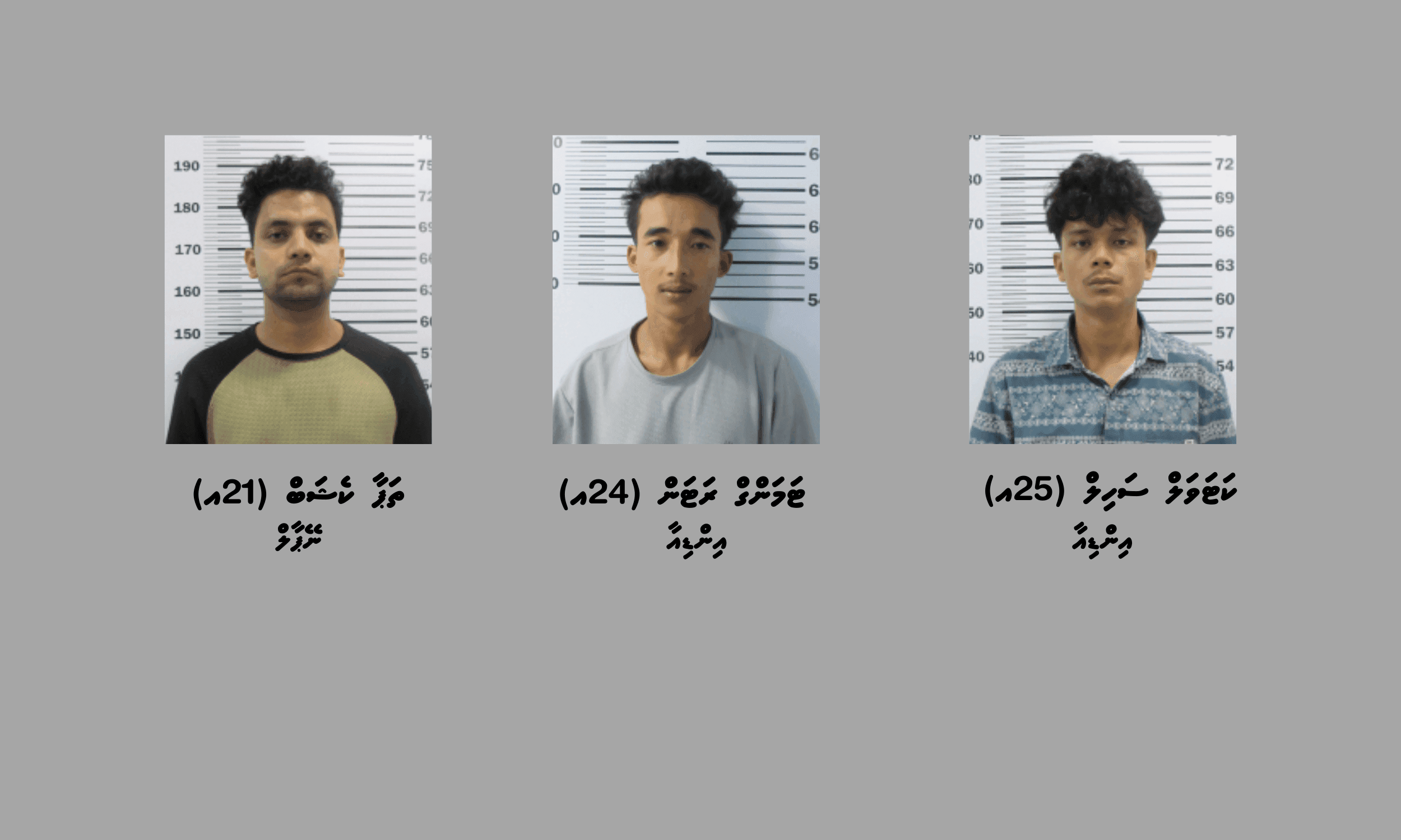 ބަނގުރާ ބޭނުންކުރާ ކަމުގެ ތުހުމަތުގައި ހއ. ދިއްދޫއިން ތިން ބިދޭސީއަކު ހައްޔަރުކޮށްފި