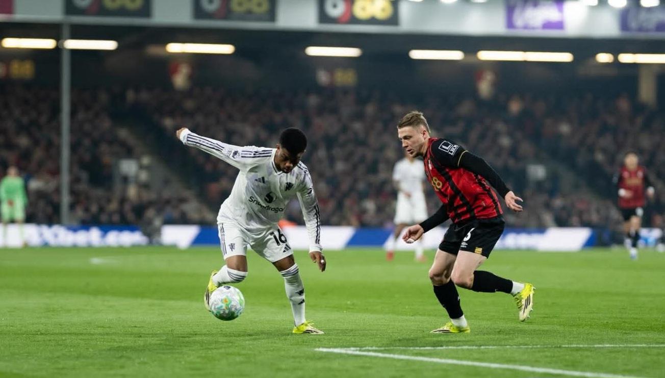 މެންޗެސްޓާ ޔުނައިޓެޑާއި ބޯންމައުތުގެ ކުރިމަތިލުން އެއްވަރު