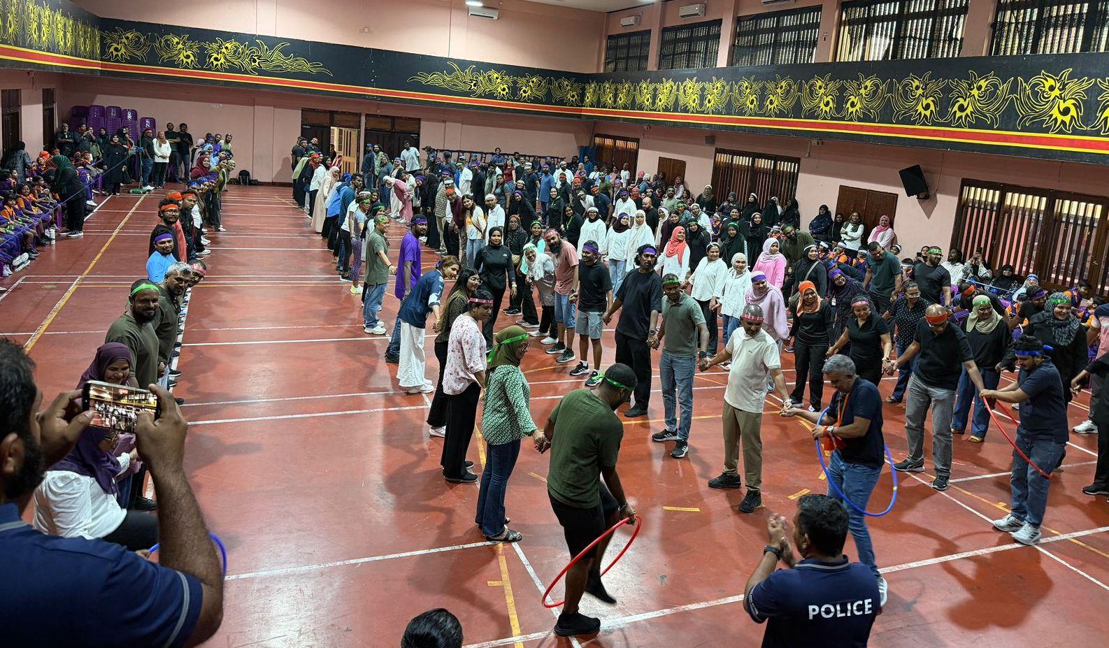 ޣިޔާސުއްދީން އިންޓަނޭޝަނަލް ސުކޫލުގައި ޓީމް ބިލްޑިންގ ހަރަކާތެއް ކުރިއަށް ގެންގޮސްފި