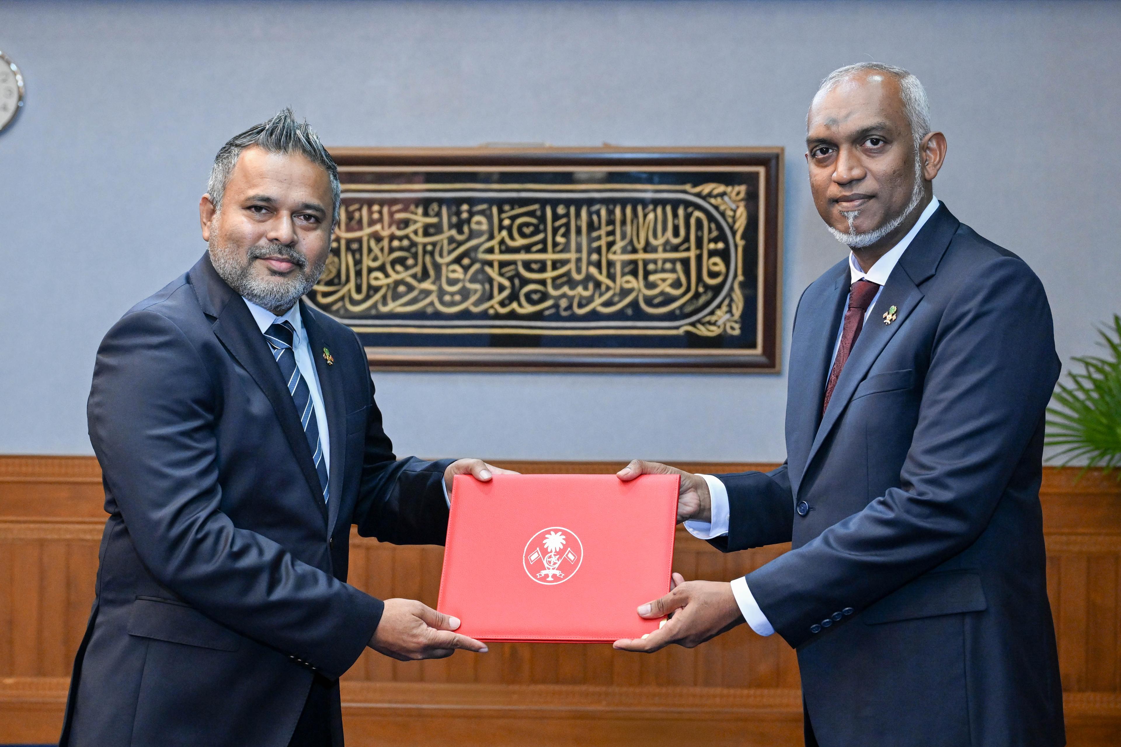 މަސްވެރިކަމާއި ދަނޑުވެރިކަމާ ބެހޭ ވަޒީރަކަށް ޝިޔާމް