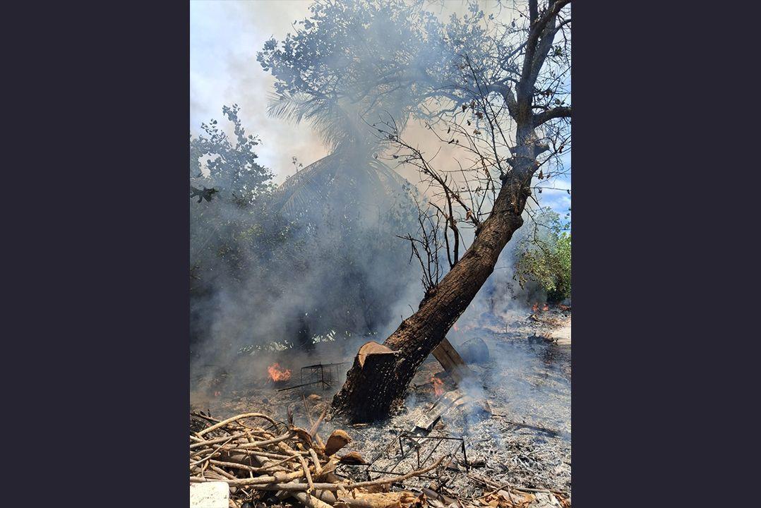 ކުޑަހުވަދޫގައި އަލިފާނުގެ ހާދިސާއެއް!