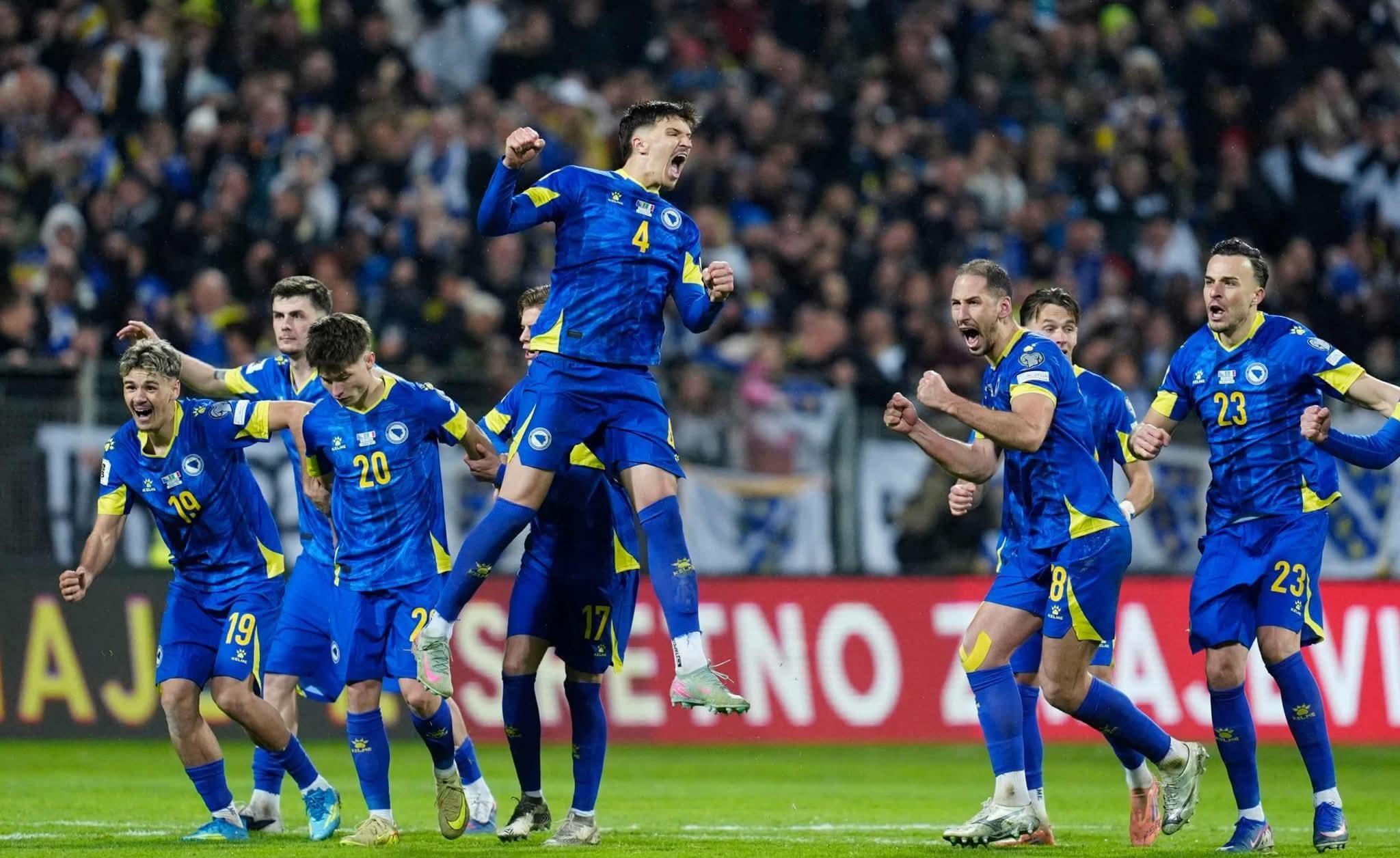 ޕެނަލްޓީގައި އިޓަލީ ބަލިކޮށް ބޮސްނިއާ އިން ވޯލްޑްކަޕްގެ ޖާގައެއް ކަށަވަރުކޮށްފި