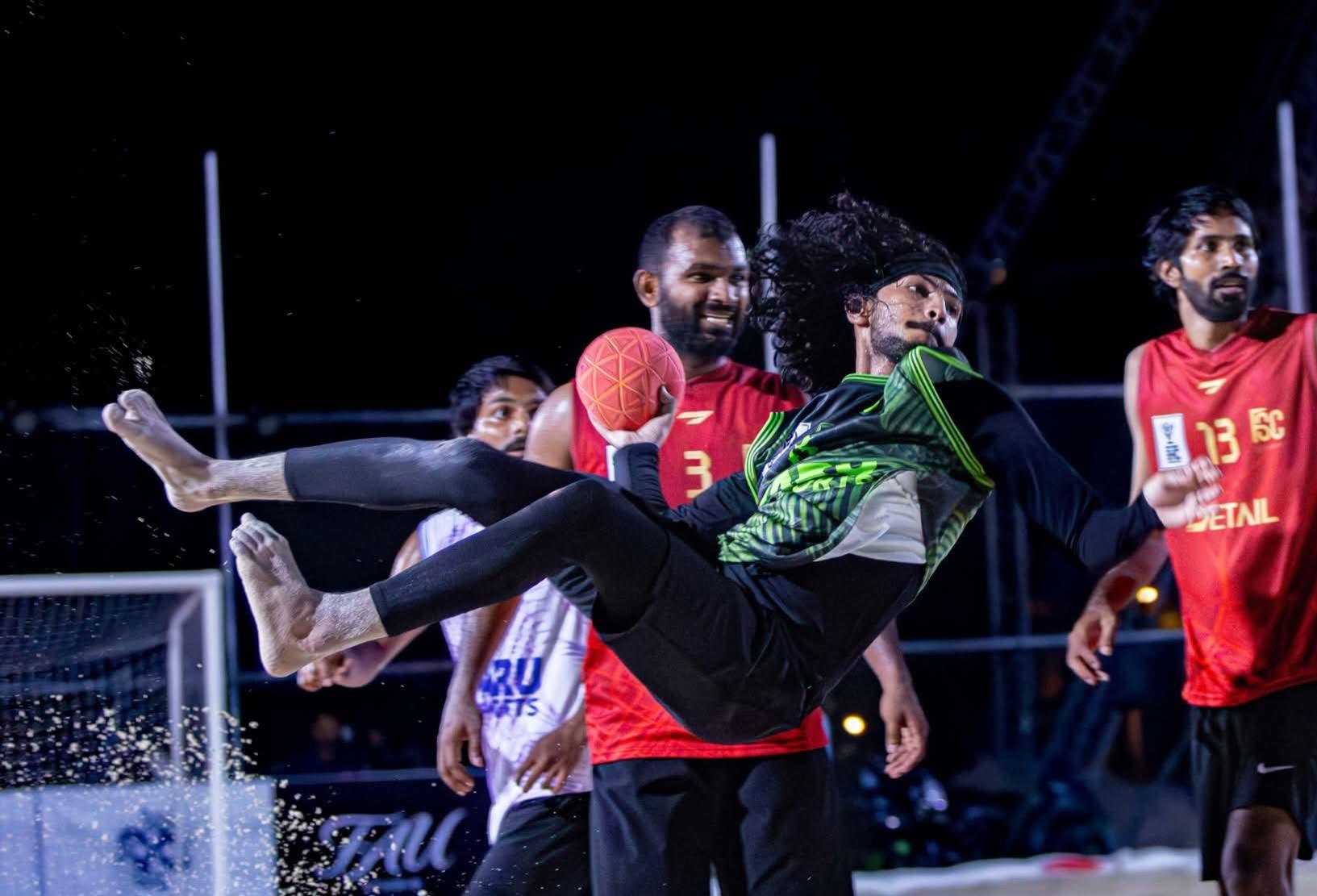 ވަން ގޭމް ބީޗު ހޭންޑްބޯޅަ ޗެމްޕިއަންޝިޕް: ފިރިހެން ޑިވިޝަން ފައިނަލުން އެސްޖީސީ އާއި އެފްއެސްސީއޭ އިން ޖާގަ ހޯދައިފި