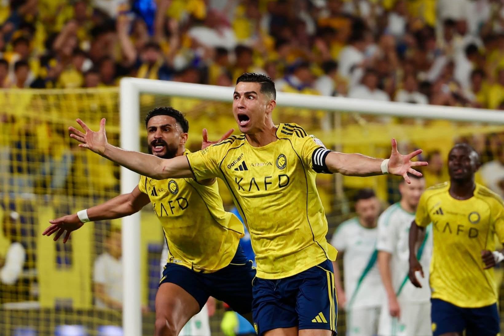 ރޮނާލްޑޯގެ ކެރިއަރުގައި ކާމިޔާބުކުރި 970 ވަނަ ލަނޑާއެކު އަލް ނަސްރަށް އަށް ޕޮއިންޓްގެ ލީޑެއް