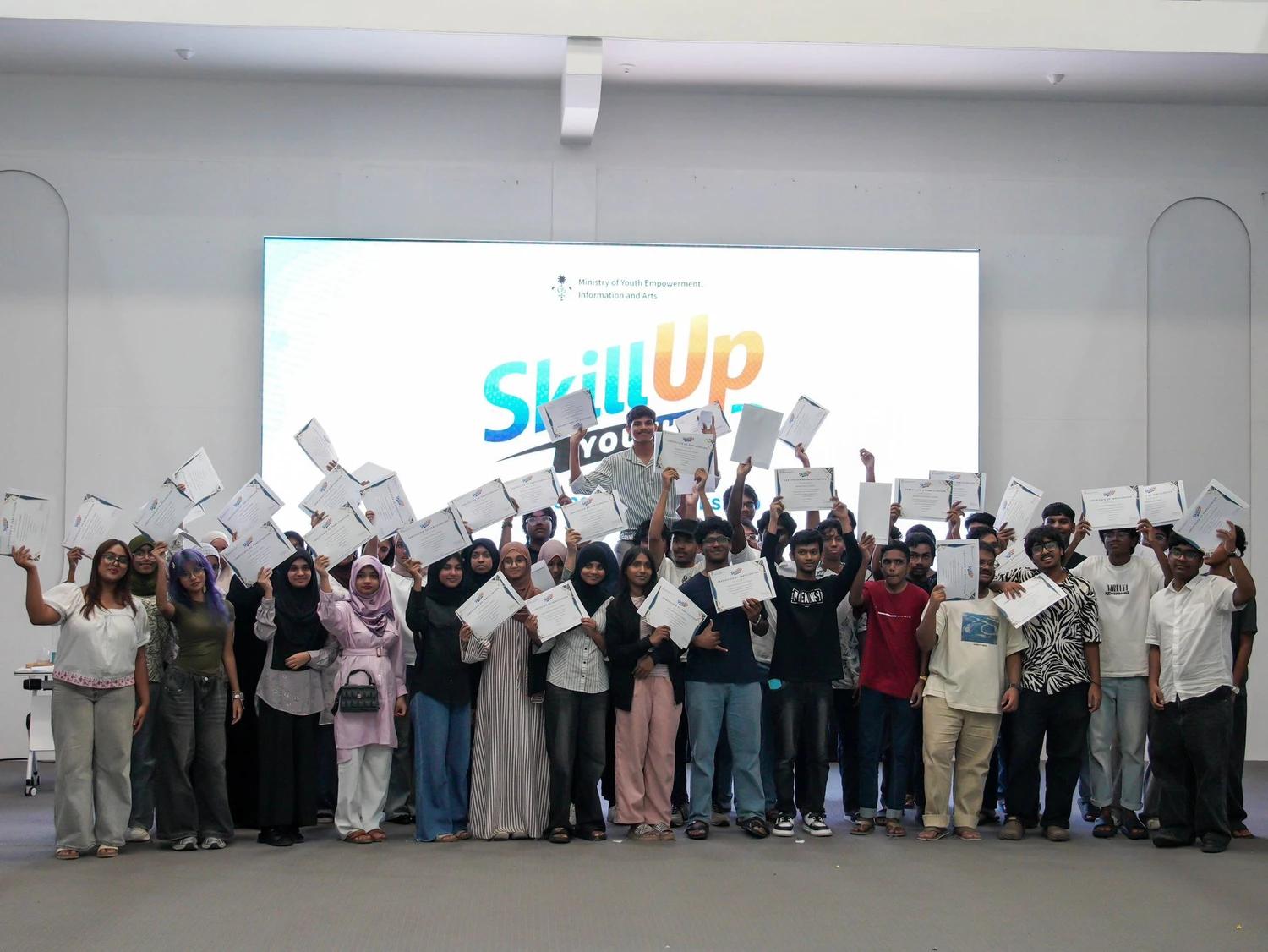 "ސްކިލްއަޕް ޔޫތު" ވޯކްޝޮޕް ކާމިޔާބު ކަމާއެކު ނިންމާލައިފި!