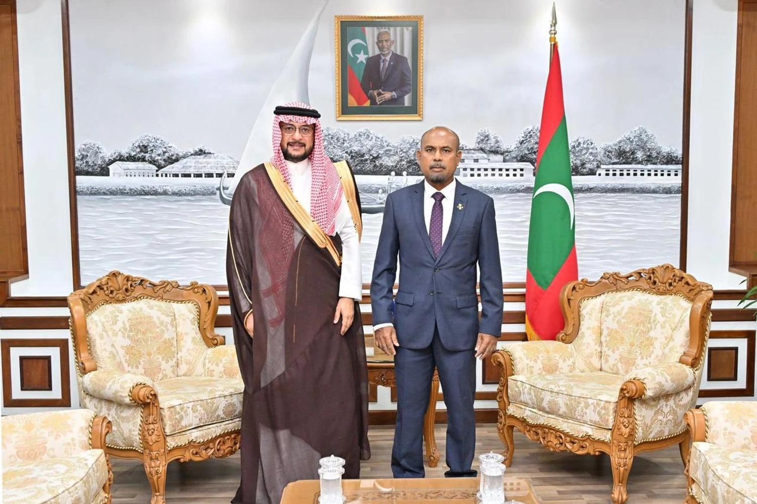 ދިފާއީ ދާއިރާއިން ގުޅުން ހަރުދަނާ ކުރަން ރާއްޖެއާއި ސައުދީން މަޝްވަރާކޮށްފި