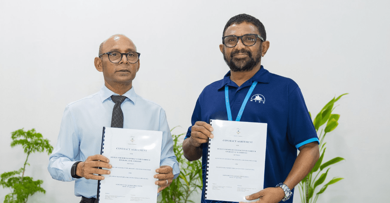 ފިއްލަދޫއާއި ގޮއިދޫގެ ބަނދަރު ތަރައްޤީކުރުމުގެ މަޝްރޫއު އެމްޓީސީސީއާއި ހަވާލުކޮށްފި