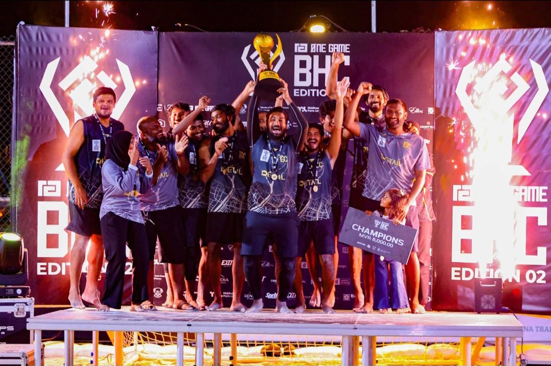 ވަން ގޭމް ބީޗް ހޭންޑްބޯޅަ ޗެމްޕިއަންޝިޕް: ފިރިހެން ޑިވިޝަންގެ ޗެމްޕިއަންކަން އެފްއެސްސީއޭ އިން ހޯދައިފި