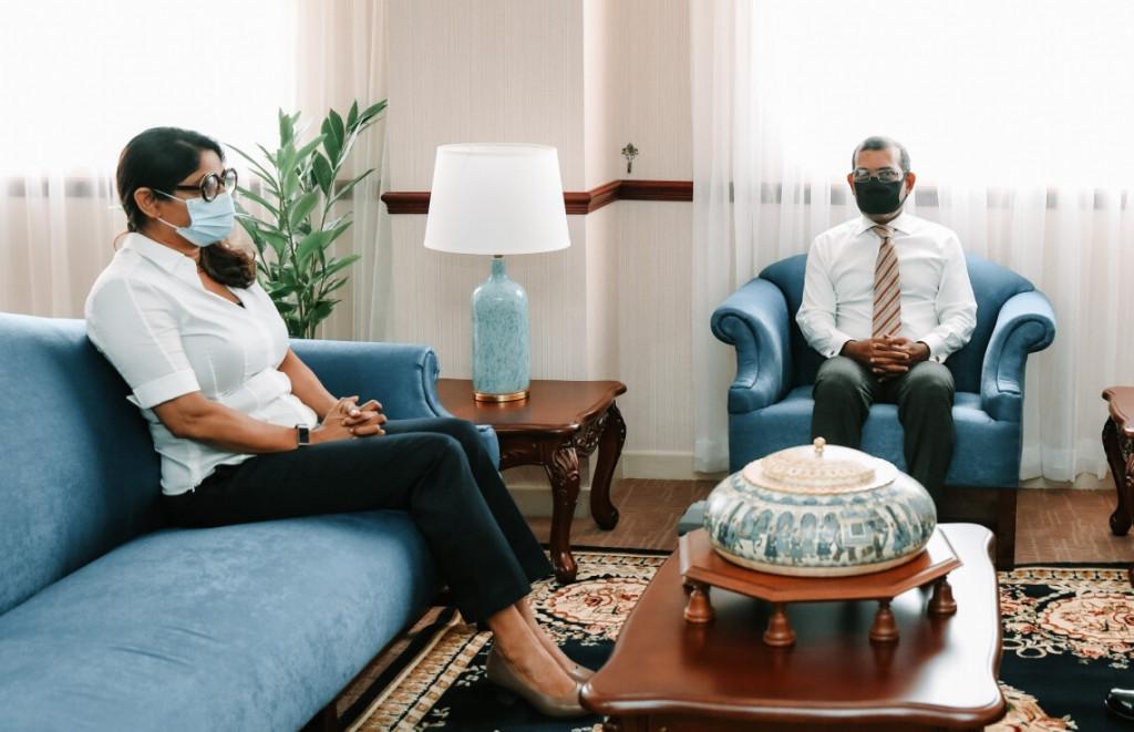 އެމްޑީޕީގެ ޗެއާޕާސަންއަކަށް މާރިޔާގެ ތާއީދު ނަޝީދުއަށް!