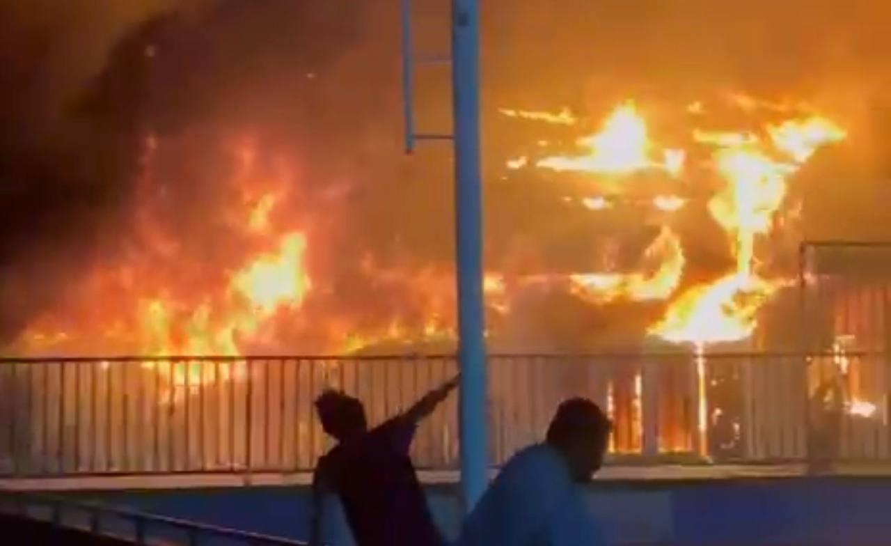 ގއ. އަތޮޅު ތައުލީމީ މަރުކަޒުގެ އިމާރާތެއްގައި އަލިފާން ރޯވެ އަނދަނީ