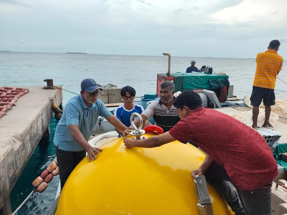 ވެލިދޫ ބޭރުގައި ވަދު ކަނދުފައްޗެއް އަޅައިފި