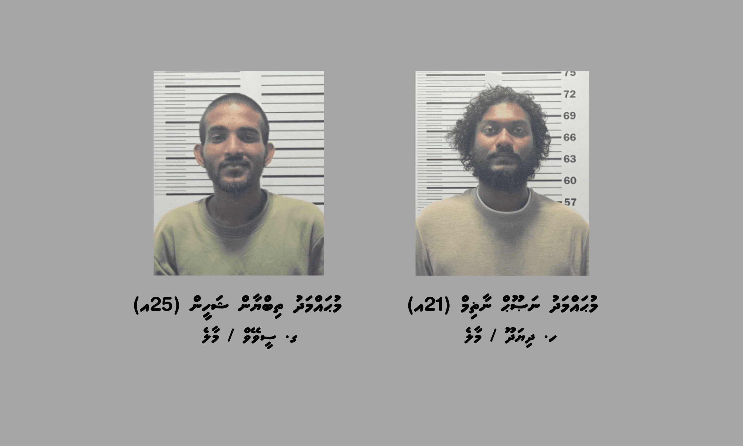މަސްތުވާތަކެތީގެ މައްސަލައެއްގައި ނ. މަގޫދޫއިން ދެމީހަކު ހައްޔަރުކޮށްފި