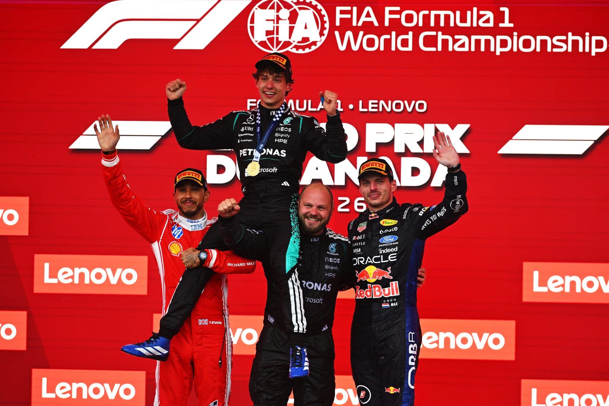  Antonelli Wins Dramatic Canadian Grand Prix As Russell Retirement Swings Title Fight