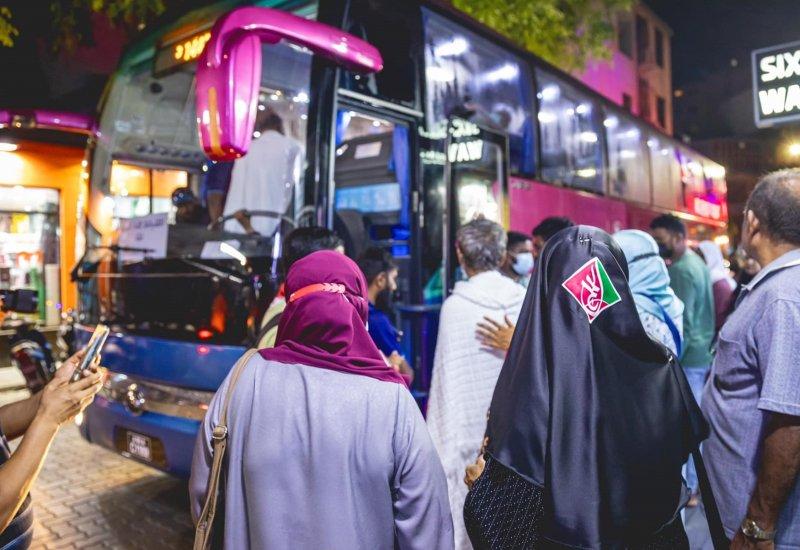 މިއަހަރުވެސް ޙައްޖުވެރިންނާއި އެހީތެރިން އެއާޕޯޓަށް ދިއުމަށް ބަހުގެ ޚިދުމަތް ލިބޭނެ!