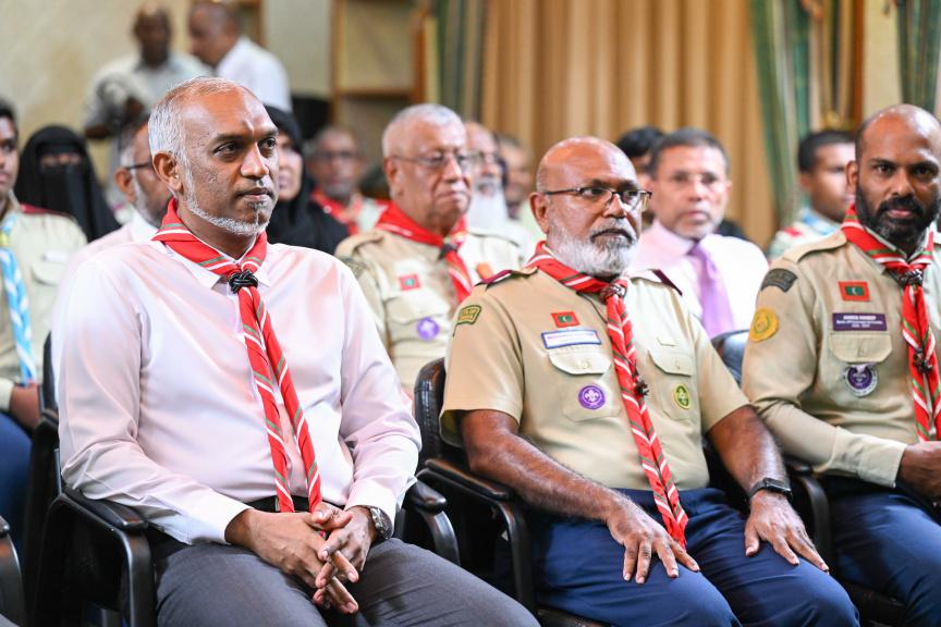 ރާއްޖޭގެ ސްކައުޓް ހަރަކާތަށް 70 އަހަރު: ސަރުކާރުގެ ފުރިހަމަ އެއްބާރުލުން ލިބޭނެކަމުގެ ޔަގީންކަން ރައީސް ދެއްވައިފި