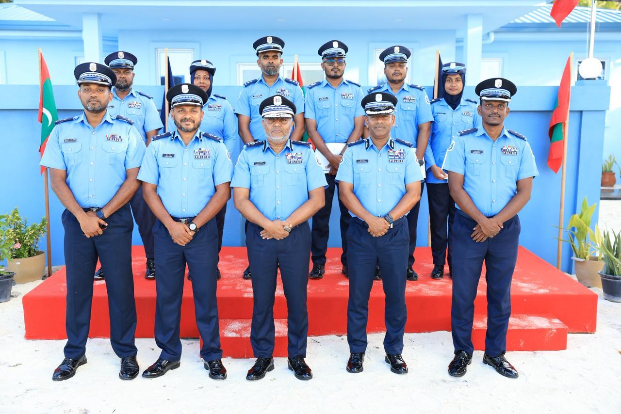 ނޯތު ރީޖަން އާއި ނޯތު ސެންޓަރަލް ޕޮލިސް ރީޖަންގެ މުވައްޒަފުންނަށް ޝަރަފުގެ ނިޝާން ދީފި