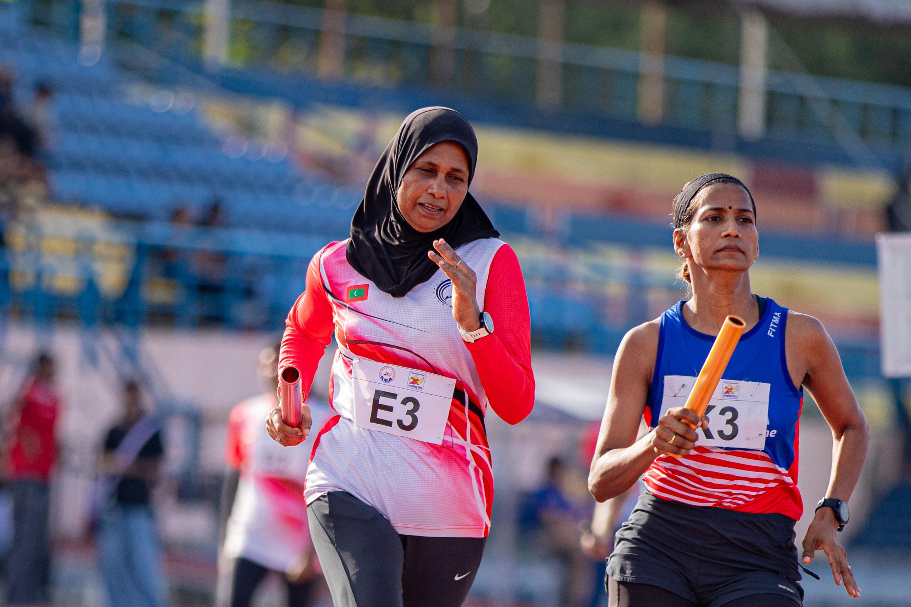 Nafy Continues to Make History for Maldives in Masters Athletics