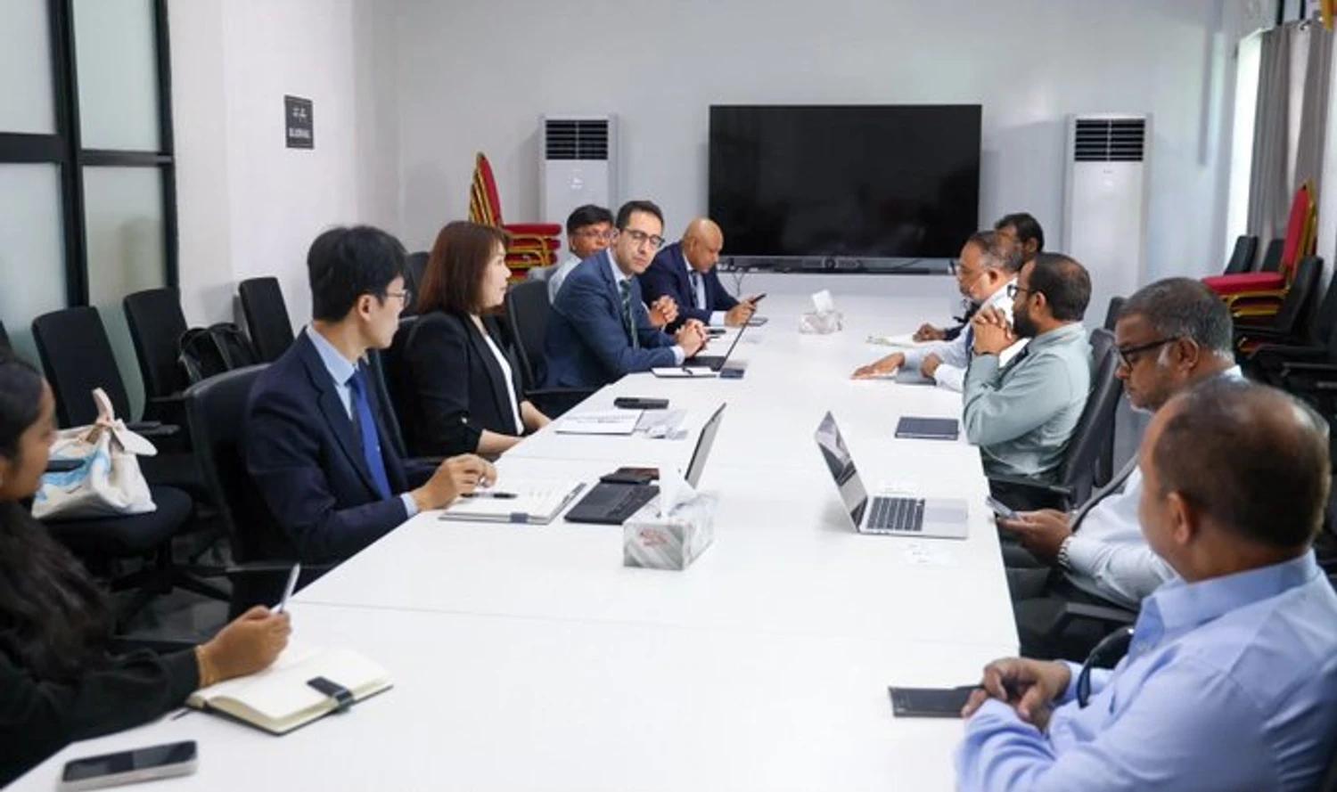 މޫސުމީ ބަދަލުތަކުން އަރައިގަތުމުގެ ސިޔާސަތުތަކާ ގުޅޭގޮތުން އެންވަޔަރަންމަންޓް މިނިސްޓަރ، އައިއެމްއެފްގެ ވަފުދާ ބައްދަލުކުރައްވައިފި