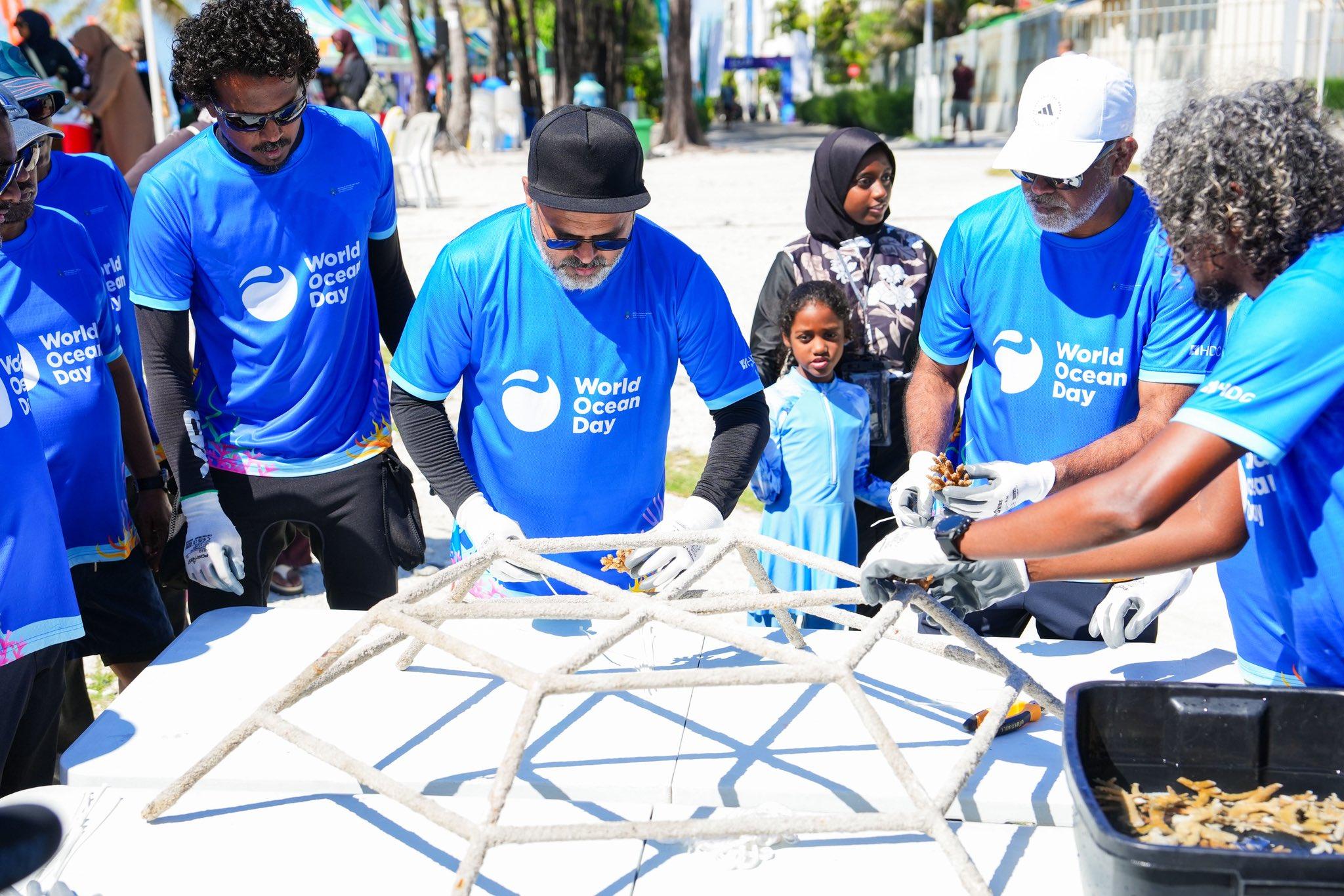 ދުނިޔޭގެ ކަނޑުތަކުގެ ދުވަހުގެ ޚާއްސަ "މޫދު ފެސްޓް 2026" ކުލަގަދަކޮށް ހުޅުމާލޭގައި ފަށައިފި