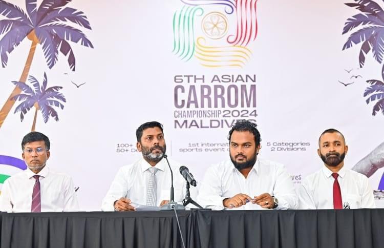 އަމްސާ ސައުތު އީސްޓް އޭޝިއަން ކެރަމް ޗެމްޕިއަންޝިޕްގެ ކޮމްޕެޓިޝަން ޑައިރެކްޓަރ އަކަށް ރާއްޖޭގެ ރައުޝާން