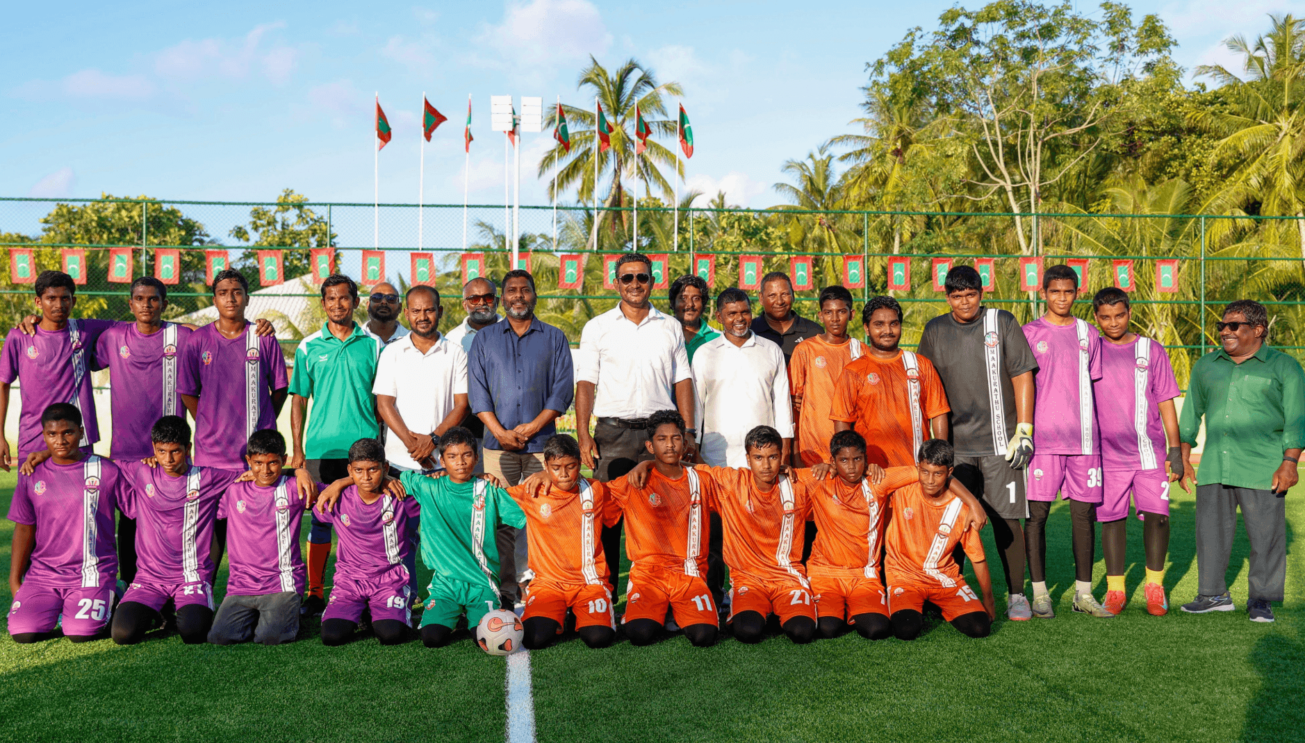 ރ. މާކުރަތުގެ އައު ފުޓްސަލް ދަނޑު ރަސްމީކޮށް ހުޅުވައިފި
