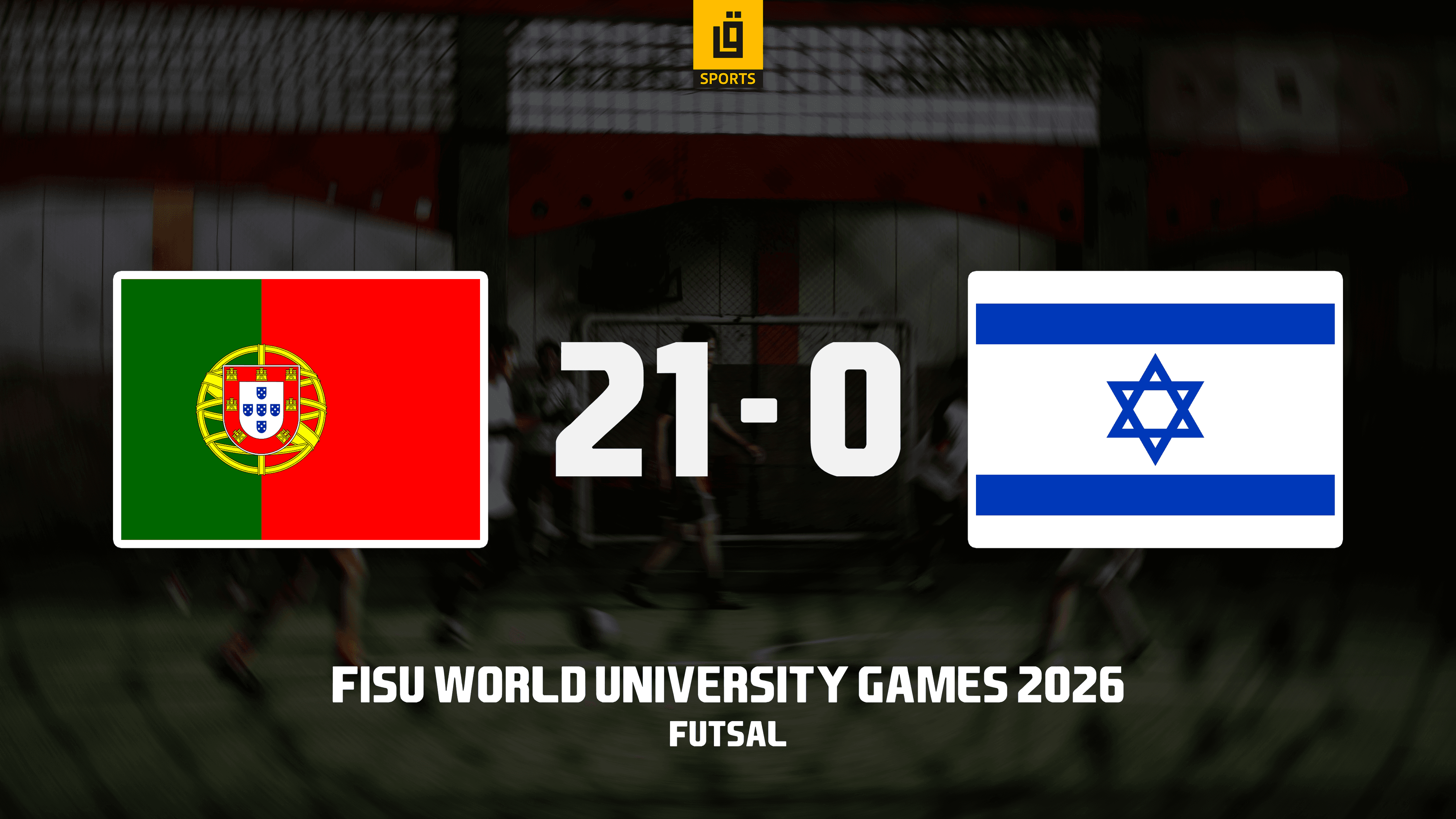Futsal: 'Israel' suffers heavy losses to Finland and Portugal in FISU tournament